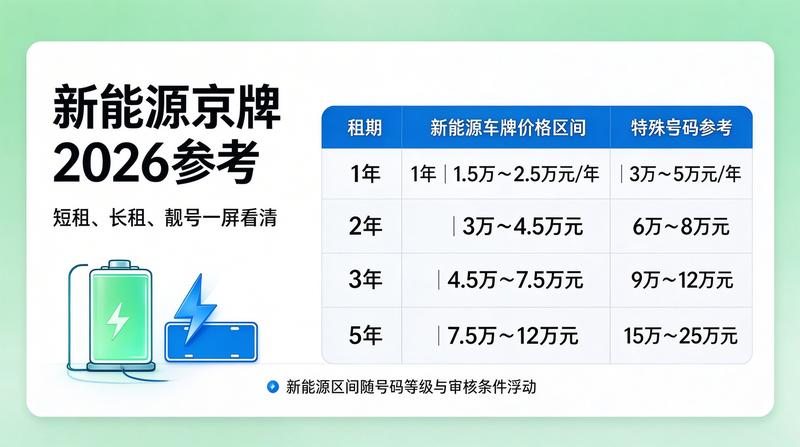 2026年北京小客车指标调控